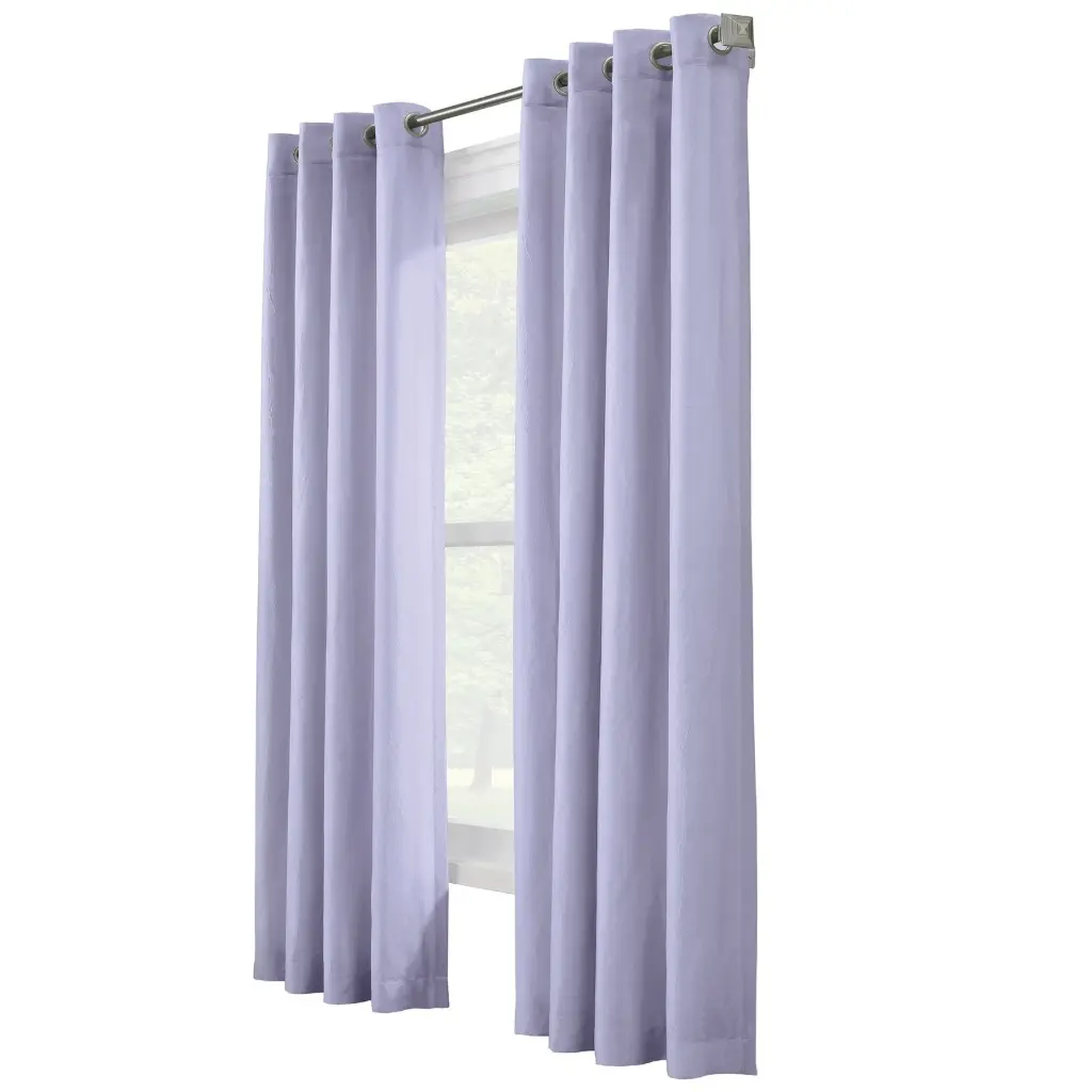 和諧優雅的Grommet頂部窗簾面板帘面板